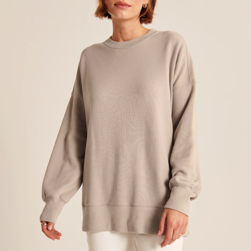 Abercrombie Soft AF Boyfriend Crewneck - XS